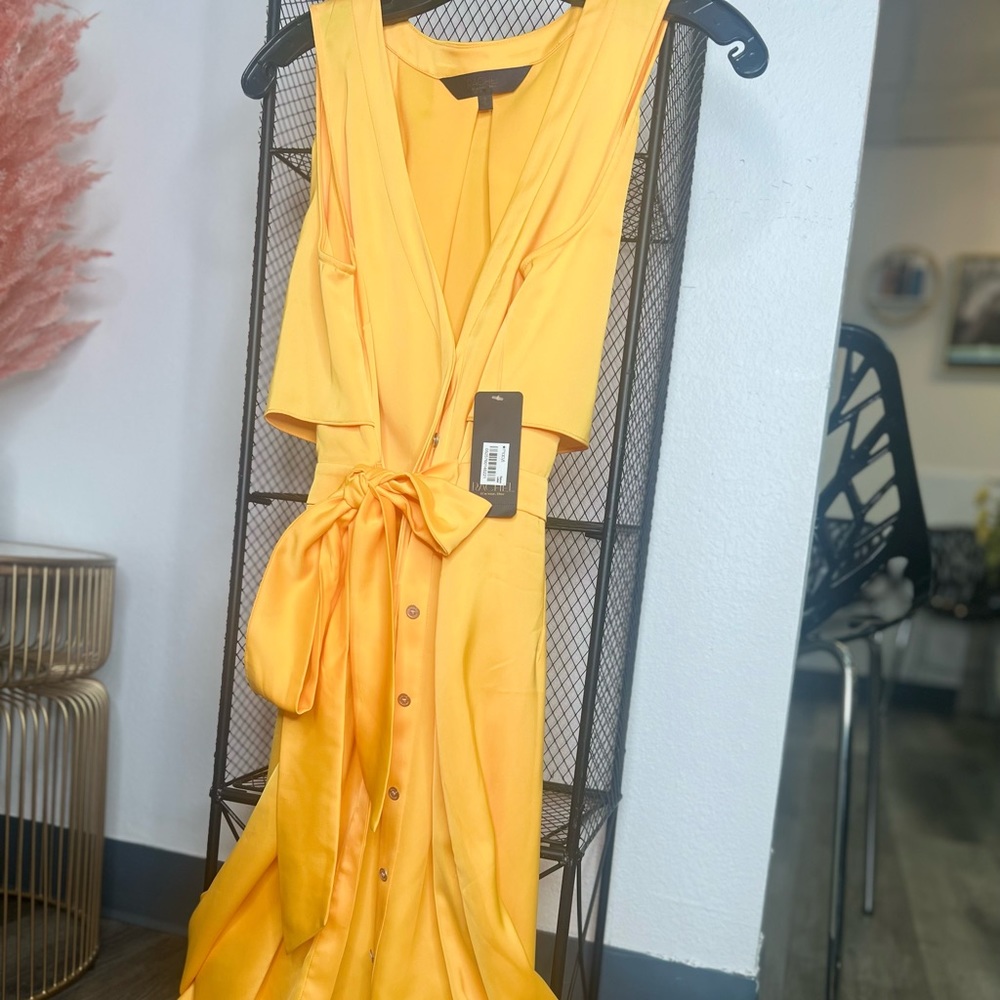 Yellow Rachel Roy Brunch Wit Me Dress